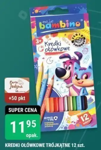bi1 KREDKI OŁÓWKOWE TRÓJKĄTNE 12 szt./opak. oferta