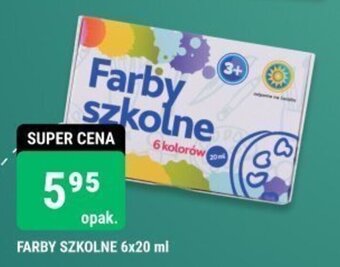 bi1 FARBY SZKOLNE 6 x 20 ml oferta