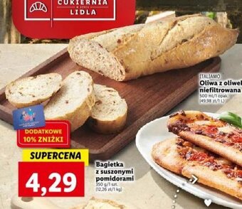 Lidl Bagietka z suszonymi pomidorami 350 g oferta