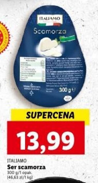Lidl ITALIAMO Ser scamorza 300 g oferta