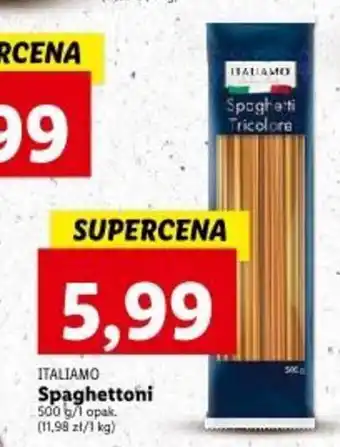 Lidl ITALIAMO Spaghettoni 500 g oferta