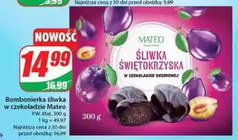 Dino Bombonierka śliwka w czekoladzie Mateo 300 g oferta