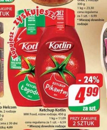 Dino Ketchup Kotlin 450 g oferta