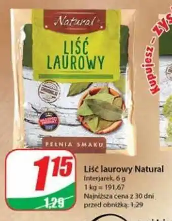 Dino Liść laurowy Natural, 6 g oferta