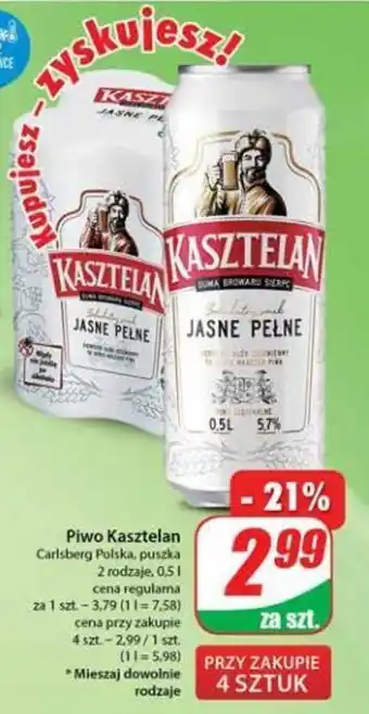 Piwo Kasztelan 500 ml