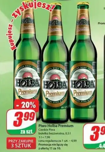 Dino Piwo Holba Premium 500 ml oferta