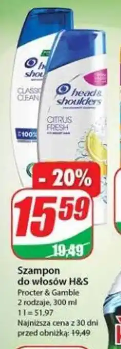 Dino Szampon do włosów H&S, 300 ml oferta