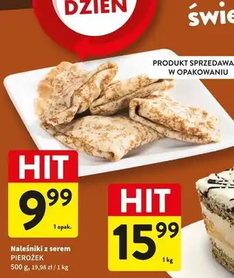 Naleśniki z serem pierożek