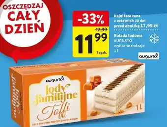 Intermarche Rolada lodowa toffi augusto oferta