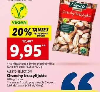 Lidl Orzechy brazylijskie alesto oferta