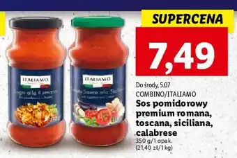 Lidl Sos toscana combino oferta