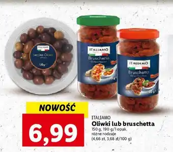 Lidl Bruschetta z grillowanej papryki italiamo oferta