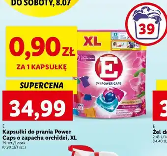 Lidl Kapsułki do prania orchidea & olejek makadamia e 3+1 power caps oferta