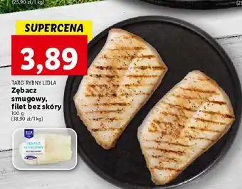 Lidl Zębacz smugowy filet bez skóry targ rybny lidla oferta