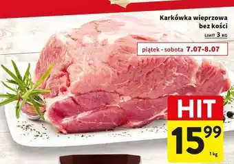Intermarche Karkówka wieprzowa bez kości oferta