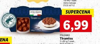 Lidl Deser tiramisu italiamo oferta