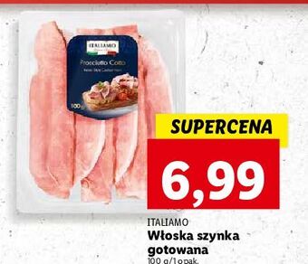 Lidl Szynka prosciutto cotto italiamo oferta