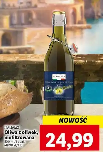 Lidl Oliwa z oliwy niefiltrowana italiamo oferta