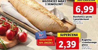 Lidl Bagietka z kamiennego pieca oferta