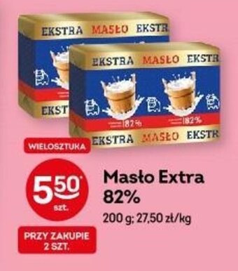 Żabka Masto Extra 82% 200 g oferta