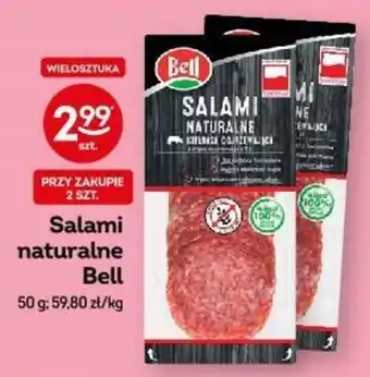 Żabka Salami naturalne Bell 50 g oferta