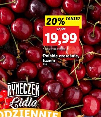 Lidl Czereśnie oferta