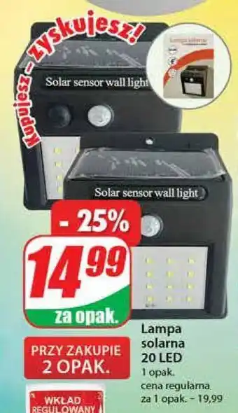 Dino Lampa solarna led oferta