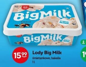 Żabka Lody Big Milk 1 l oferta