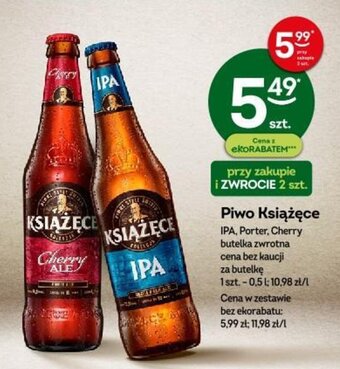 Żabka Piwo Książęce 500 ml oferta