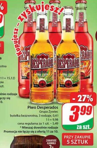 Dino Piwo desperados red oferta