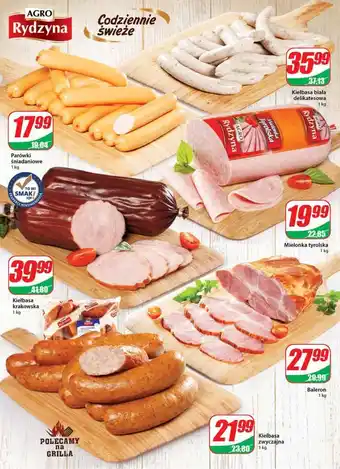 Dino Kiełbasa biała delikatesowa agro rydzyna oferta