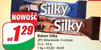 Baton silky mleczny milanówek