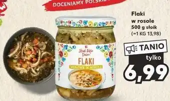 Kaufland Flaki wołowe w rosole k-classic stąd takie dobre! oferta