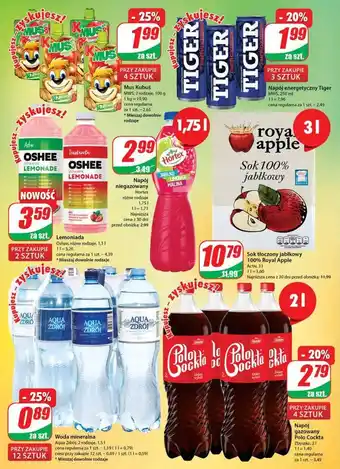 Dino Napój niegazowany tiger energy oferta