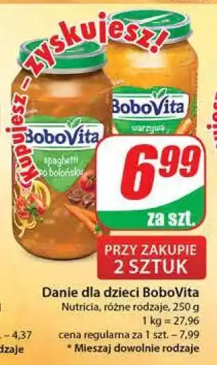 Dino Warzywa w delikatnej potrawce z cielęciną bobovita oferta