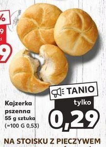 Kaufland Kajzerka pszenna oferta