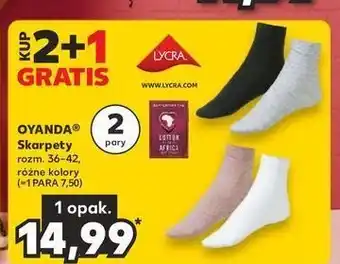 Kaufland Skarpetki damskie oyanda oferta