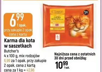 E.Leclerc Karma dla kota z kurczakiem butcher's classic oferta