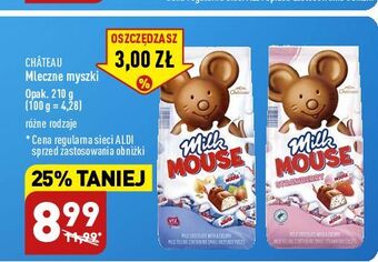 ALDI Mleczne myszki mleczne chateau oferta