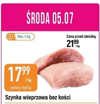 E.Leclerc Szynka wieprzowa bez kości oferta