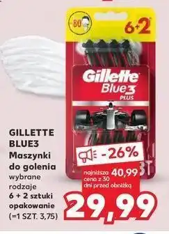 Kaufland Maszynka do golenia gillette blue 3 plus cool oferta