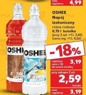 Kaufland Napój izotoniczny grejpfrutowy oshee oferta