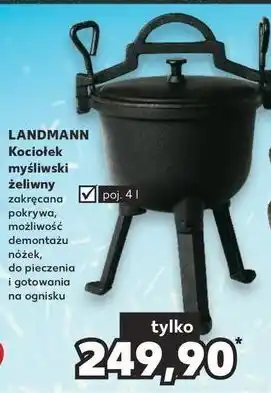 Kaufland Kociołek myśliwski 4 l landmann oferta