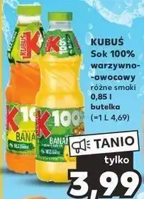 Kaufland Sok jabłko-marchew-banan-truskawka kubuś 100% oferta