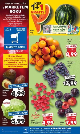 Kaufland Sałata lodowa oferta