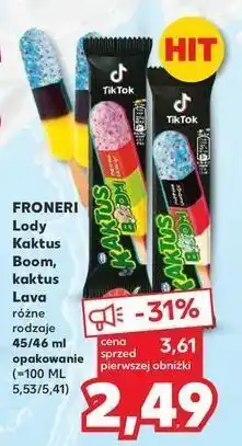 Kaufland Lód boom fioletowy nestle kaktus oferta
