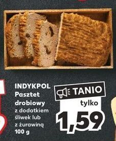 Kaufland Pasztet drobiowy z żurawiną indykpol oferta