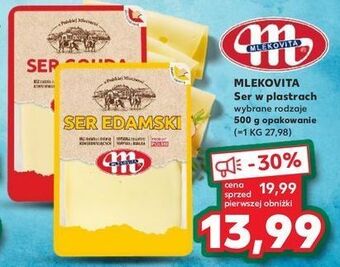 Kaufland Ser gouda plastry mlekovita oferta