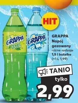 Kaufland Napój green grappa oferta