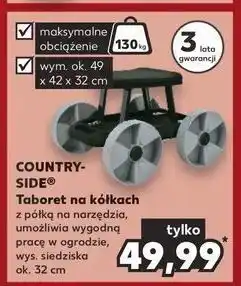Kaufland Taboret na kółkach k-classic countryside oferta
